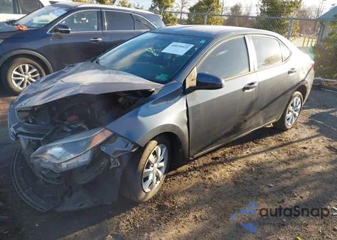2014 Toyota Corolla L from USA, damaged, VIN 2T1BURHE8EC222364
